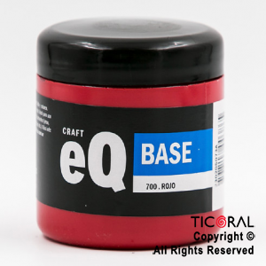 BASE ACRILICA EQ 700 ROJO 200 CC X 3 UNIDADES